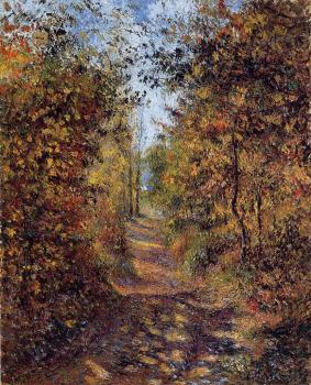 Camille Pissarro : A Path in the Woods, Pontoise